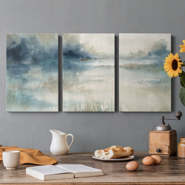 Wade Logan® " Still Evening Waters II " 3 Pieces Painting Print on
